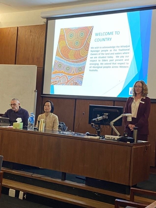 Cross-cultural communication masterclass at the University of Western Australia